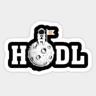 Hold Bitcoin & Crypto Sticker